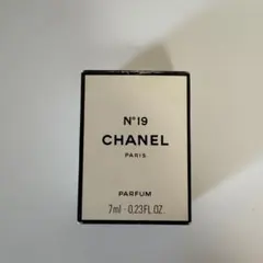 【ヴィンテージ】CHANEL N°19 パルファム 7ml