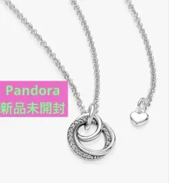 Pandora パンドラネックレス 永遠の愛 - メルカリ