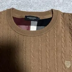 メンズセーター　ニット　③ ブラックレーベル　バーバリー