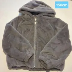 フード付きジャケット 150cm メゾピアノジュニア　ふわふわファー