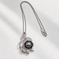 BeBe工房 べべ シルバー パール ネックレス SILVER - メルカリ