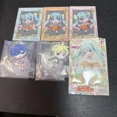 フリューくじ 初音ミク ５点