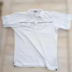 J.LINDEBERG ホワイト ポロシャツ Lサイズ