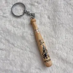 松坂大輔 埼玉西武ライオンズ 木製バット型キーホルダー