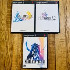 PS2 ファイナルファンタジーX X-2 XII 3本セット 動作未確認