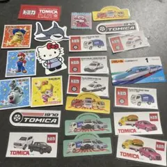 トミカ スーパーマリオ ハローキティ 스티커 묶음 판매