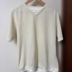 GLOBAL WORK Tシャツ S クリーム色