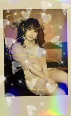 吉沢明歩 ウサギ耳水着 生ポラロイド写真4枚セット - メルカリ