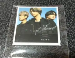 NEWS ジョイポリス スクエア缶バッジ 音楽2nd