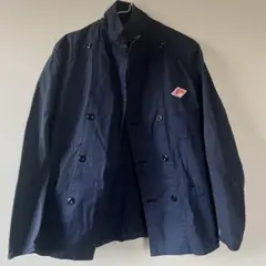 DANTON ダントン ワークジャケット　38 カバーオール ネイビー 日本製