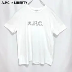 A.P.C. × LIBERTY Tシャツ ペイズリー ボタニカル ホワイト M
