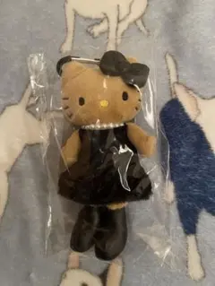 【激レア】ハローキティ 日焼けキティ ぬいぐるみ マスコット 激レア ガングロキティ 日焼け キティ マスコット ボールチェーン