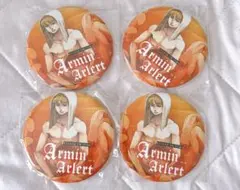 進撃の巨人 アルミン BIG缶バッジ サウナ