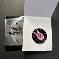 StrayKids スキズ 展覧会 ピンバッジ チャンビン トェッキ