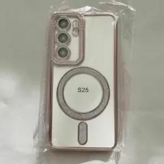 【新品未使用】GalaxyS25用☆ソフトケース ピンク