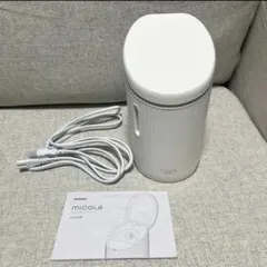 【美品】アイリスオーヤマ MiCOLA フェイススチーマー FST-101-W