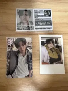 ALPHA DRIVE ONE ald1 サンヒョン トレカ チェキ セット
