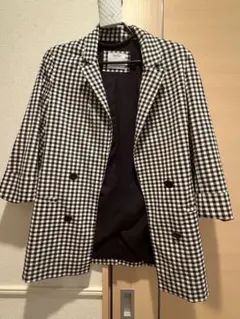 Bershka ギンガムチェック テーラードジャケットのサムネイル