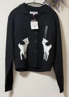 INES DE LA FRESSANGE UNIQLO ジャカードカーディガン