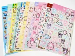 サンリオ 新作 箔押しシール 12枚セット