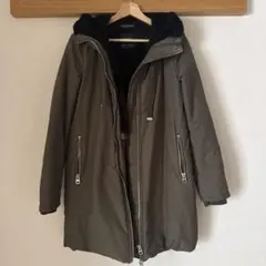✨ZARA BASIC モッズコート カーキ✨ ◇Lサイズ - メルカリ