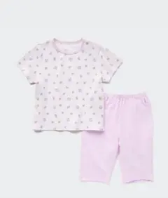 ユニクロ　半袖パジャマ　ドライパジャマ