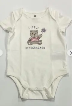 baby GAP クマ刺繍ロンパース 3-6ヶ月