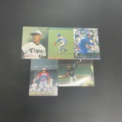 カルビープロ野球カード 1987年 5枚まとめ売り