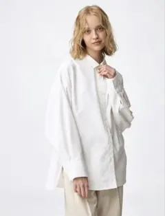 【GU】ドルマンスリーブシャツ