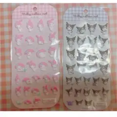 ミルキーメロウシール　ぷっくりシール　サンリオ　クロミ　マイメロディ