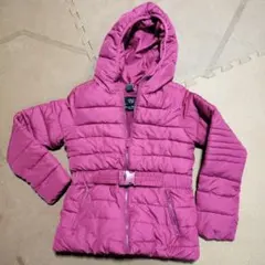 ZARA Kids パープルダウンコート 140cm　女の子