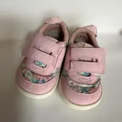 【美品】IFME イフミー　13.5㎝　花柄　ピンク