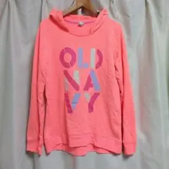 OLD NAVY ネオンピンク パーカー XLのサムネイル
