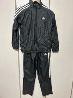 adidas (訳あり)ウィンドブレーカー 上下セット150cm