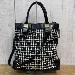 s*n様 Kate spadeドット柄ハンドバッグ 2wayバッグ