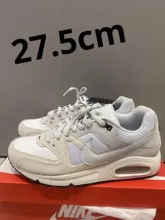 新品ナイキ エアマックス コマンド スニーカー ピュアプラチナ