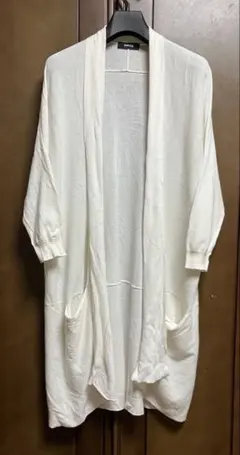 ZUCCA ロング丈カーディガン