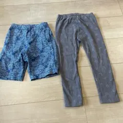 ユニクロ　キッズ ミッキー半ズボンandレギンス　2枚セット 100cm