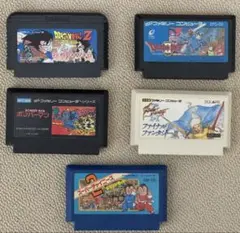 ファミコンソフト 5本セット　まとめ売り