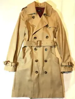 A.P.C. アーペーセー　コットンギャバジン　トレンチコート　春　Sサイズ