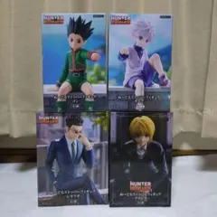HUNTER×HUNTER　ぬーどるストッパーフィギュア　4体