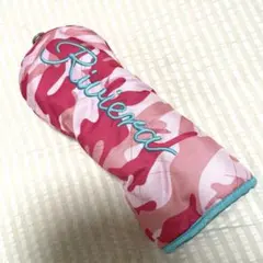 Riviera ゴルフ ヘッドカバー ピンク カモフラ ドライバー用