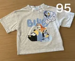 Bluey ブルーイ　キッズ 半袖Tシャツ 95 新品未使用　タグ付き　匿名配送のサムネイル