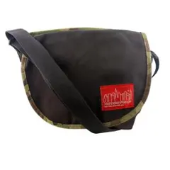 【マンハッタンポーテージ メッセンジャーバッグ ブラック×カモフラージュ】