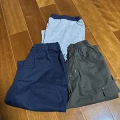 子供服　男子　ハーフパンツ3点セット 130cm