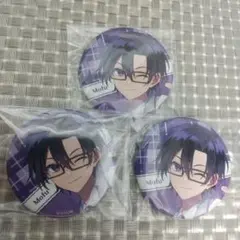 【カラフルピーチ】もふくん缶バッジ 3個セット