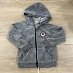 グレー フード付きパーカー HUSH HUSH