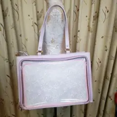 お値下げaxes femme ハート刺繍推し活A3トート ショルダー 痛バのサムネイル