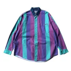 カッターアンドバック 90s ストライプシャツ ビンテージ メンズ マルチカラーのサムネイル