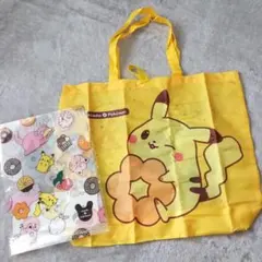 ミスド　ポケモンエコバッグ　ポケモンクリアファイル